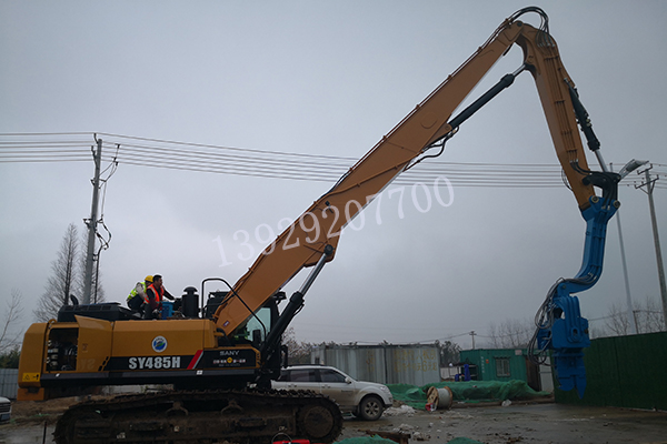 福建陈总SY485H-16米打桩臂沙巴·体育·案例