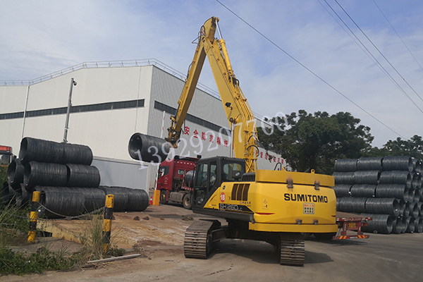 海南盛茂住友260-12.8米加长臂沙巴·体育·案例